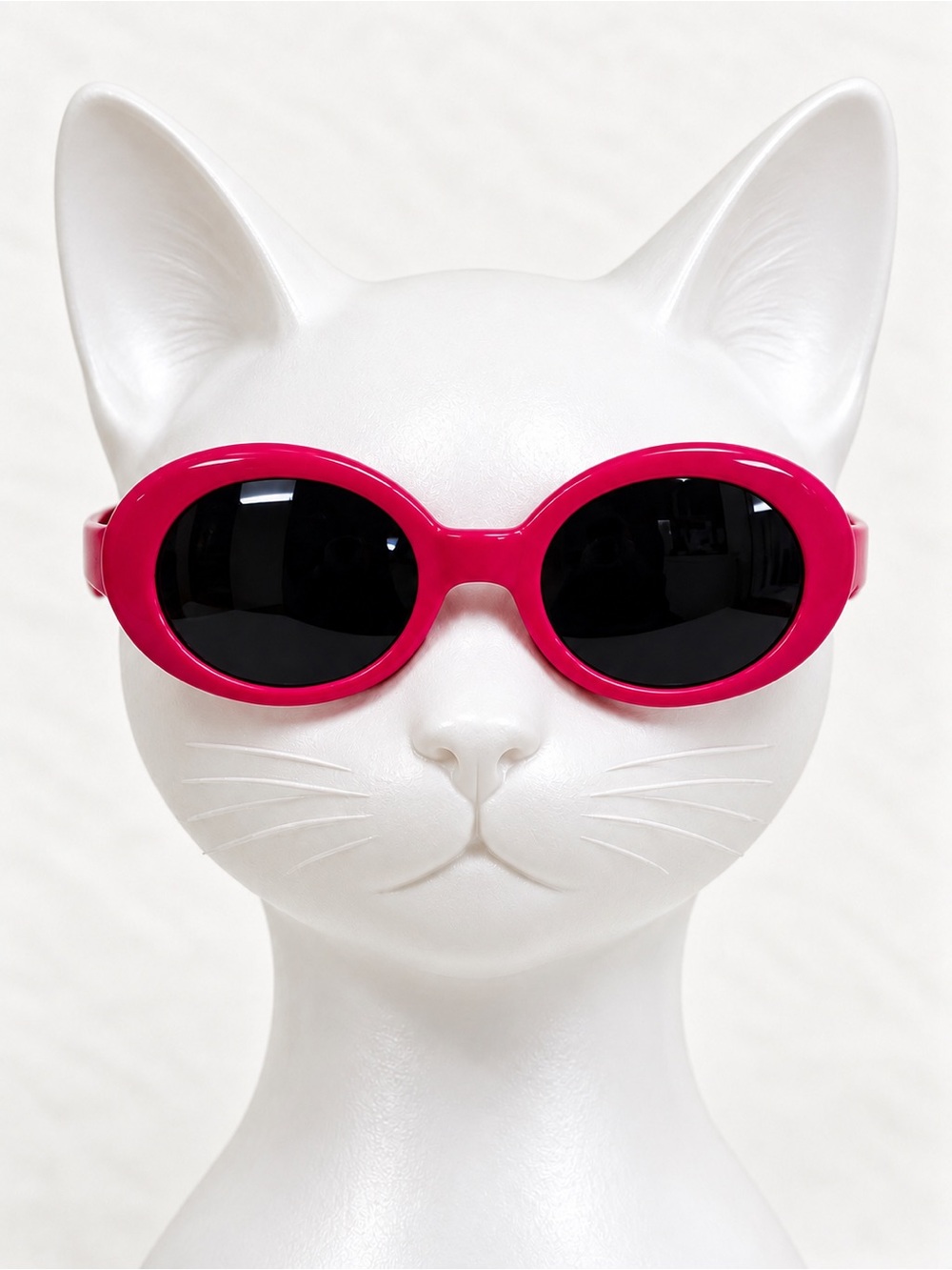 Pet Small Pet Pink Round Sunglasses Costume Accessory